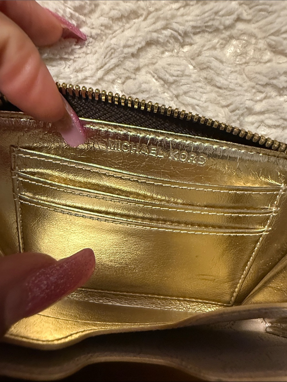 Michael Kors Jet Set Travel Zip-Around Wristlet Wallet - Picture 13 of 13